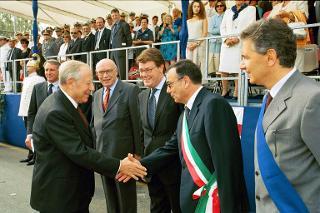 Visita del Presidente della Repubblica alla città di Rimini, in occasione del XV Raduno dell'Associazione Nazionale Marinai d'Italia