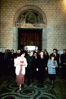 Intervento del Presidente della Repubblica ad Anagni per la visita alla Cattedrale e a Cassino per l'inaugurazione della Mostra &quot;Le Bibbie Atlantiche&quot;