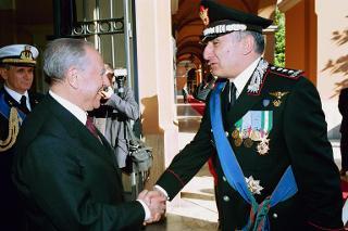Intervento del Presidente della Repubblica al 186° anniversario di fondazione dell'Arma dei Carabinieri