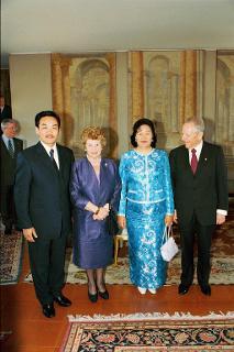 Visita ufficiale del Presidente della Mongolia, S.E. il Signor Natsaguiin Bagabandi e Consorte