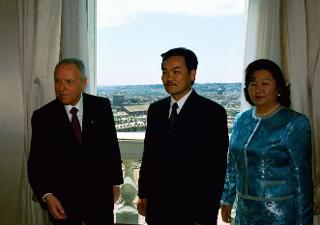 Visita ufficiale del Presidente della Mongolia, S.E. il Signor Natsaguiin Bagabandi e Consorte