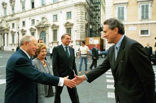 Visita del Presidente della Repubblica alla Mostra "Sandro Botticelli pittore della Divina Commedia", Roma, Scuderie Papali
