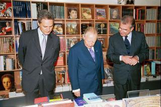 Visita del Presidente della Repubblica alla Mostra "Sandro Botticelli pittore della Divina Commedia", Roma, Scuderie Papali