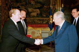 S.E. Mario Alberto Carrera, nuovo Ambasciatore del Guatemala: presentazione delle Lettere credenziali, Palazzo del Quirinale