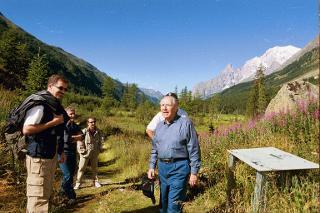 Il Presidente Ciampi a Courmayeur