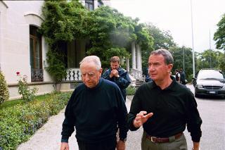 Il Presidente Ciampi a Courmayeur