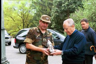 Il Presidente Ciampi a Courmayeur