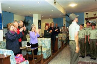 Il Presidente Ciampi a Courmayeur