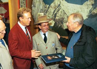 Il Presidente Ciampi a Courmayeur