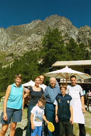 Il Presidente Ciampi a Courmayeur