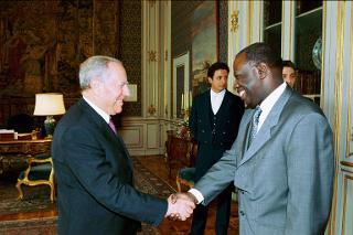 Incontro con il Sig. Jacques Diouf, Direttore Generale della FAO, Palazzo del Quirinale