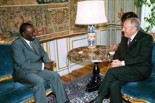 Incontro con il Sig. Jacques Diouf, Direttore Generale della FAO, Palazzo del Quirinale