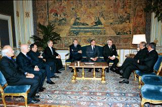 Incontro con il Prof. Raffaele P. Donnorso, Presidente dell'Associazione Nazionale Primari Ospedalieri, Palazzo del Quirinale