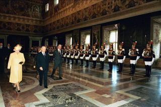 Visita di Stato di S.M. la Regina Elisabetta II e di S.A.R. il Principe Filippo, Duca di Edimburgo