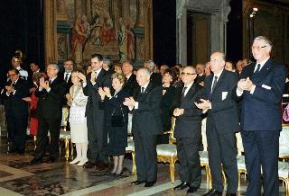 Concerto de "I Solisti Veneti" in occasione del 25° anniversario di costituzione del FAI - Fondo per l'Ambiente Italiano, Palazzo del Quirinale, Salone dei Corazzieri