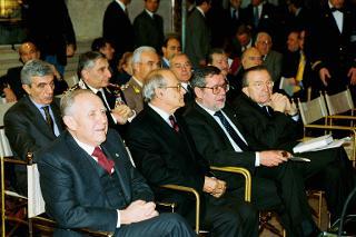 Intervento del Presidente della Repubblica all'incontro di studio promosso dall'Autorità Garante per la protezione dei dati personali in occasione della presentazione del volume "La tutela della riservatezza", Roma, Palazzo Giustiniani