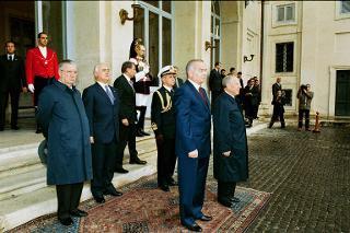 Visita ufficiale del Presidente della Repubblica dell'Uzbekistan e della Signora Karimov