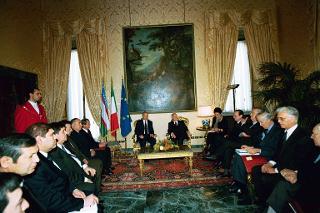 Visita ufficiale del Presidente della Repubblica dell'Uzbekistan e della Signora Karimov
