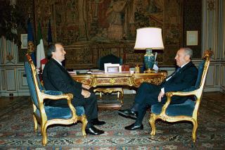 Visita di congedo del Prefetto Dott. Fernando Masone, Palazzo del Quirinale