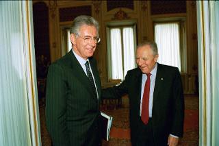 Incontro con il Prof. Mario Monti, Commissario Europeo per la Concorrenza, Palazzo del Quirinale
