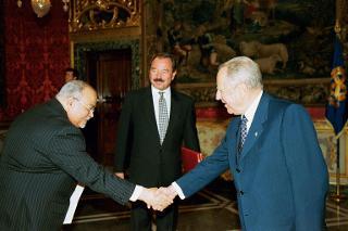 S.E. Basil G. O'Brien, nuovo Ambasciatore delle Bahamas: presentazione delle Lettere credenziali, Palazzo del Quirinale