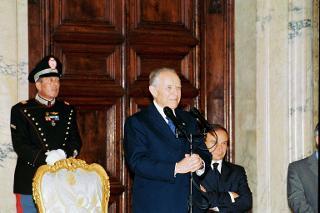 Incontro del Presidente della Repubblica con una rappresentanza di atleti italiani partecipanti ai Giochi Olimpici di Sidney 2000