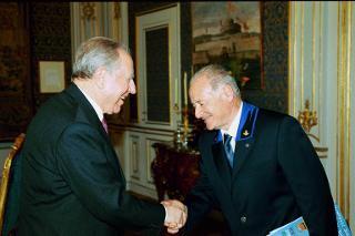 Incontro con il Magg. Gen. Dante Pigliapoco, Presidente dell'Associazione Nazionale Autieri d'Italia e con il Comitato di Presidenza del sodalizio
