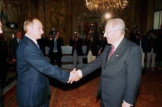 Incontro e successivo pranzo in onore del Presidente della Federazione Russa, S.E. il Signor Vladimir Putin