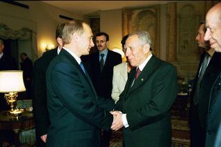 Incontro e successivo pranzo in onore del Presidente della Federazione Russa, S.E. il Signor Vladimir Putin