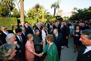 Ricevimento per le Rappresentanze Diplomatiche Estere per la Festa Nazionale della Repubblica, Giardini del Quirinale