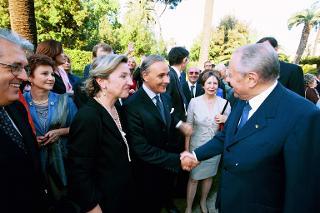 Ricevimento per le Rappresentanze Diplomatiche Estere per la Festa Nazionale della Repubblica, Giardini del Quirinale