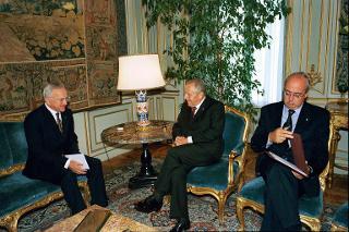 Incontro con il Dott. Alfredo Roma, Presidente dell'Ente Nazionale Aviazione Civile, Palazzo del Quirinale