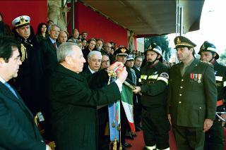 Intervento del Presidente della Repubblica alla cerimonia celebrativa della Festa di S. Barbara, Patrona dei Vigili del Fuoco, Roma, Capannelle
