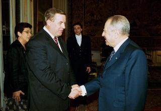 Incontro con Gennaiy Seleznyov, Presidente della Duma di Stato della Federazione Russa, Palazzo del Quirinale