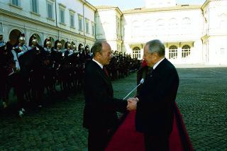 Visita di Stato del Presidente della Repubblica Ellenica, S.E. il Signor Konstantinos Stephanopoulos