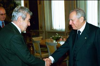 Incontro con l'On. Ing. Giorgio Tombesi, Presidente del Circolo della Cultura e delle Arti di Trieste e  con i componenti il Consiglio di Presidenza del sodalizio