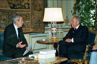 Incontro con l'On. Ing. Giorgio Tombesi, Presidente del Circolo della Cultura e delle Arti di Trieste e  con i componenti il Consiglio di Presidenza del sodalizio