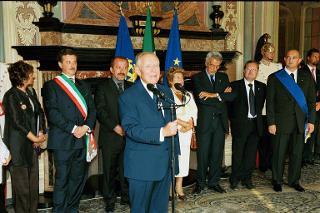 Visita del Presidente della Repubblica alla città di Varese, in occasione della inaugurazione dei restauri di Villa Menafoglio Litta Panza di Biumo, Varese