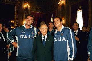 Incontro con gli atleti italiani che hanno partecipato alle Olimpiadi di Sidney, Palazzo del Quirinale