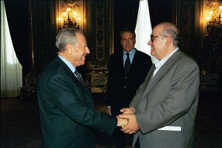 Incontro con il Dott. Graziano Zoni, Presidente di "Emmaus Italia" e con una delegazione dell'associazione, Palazzo del Quirinale
