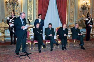 Cerimonia di consegna dei Premi "Saint-Vincent di Giornalismo" - 36^ Edizione