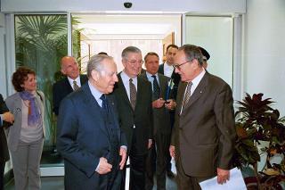 Visita del Presidente della Repubblica ai locali ristrutturati del Poliambulatorio del Quirinale