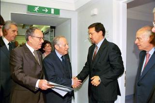 Visita del Presidente della Repubblica ai locali ristrutturati del Poliambulatorio del Quirinale