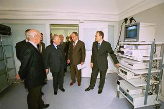 Visita del Presidente della Repubblica ai locali ristrutturati del Poliambulatorio del Quirinale
