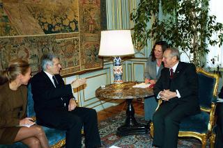 Incontro con il Sig. Jerzy Busek, Primo Ministro della Repubblica di Polonia, Palazzo del Quirinale
