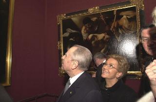 Intervento del Presidente della Repubblica a Palazzo Giustiniani per la Mostra &quot;Caravaggio ed i Giustiniani, toccar con mano una collezione del Seicento&quot;