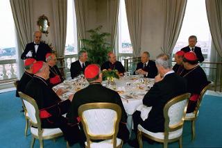 Colazione offerta dal Presidente della Repubblica in onore dei Cardinali italiani di nuova nomina