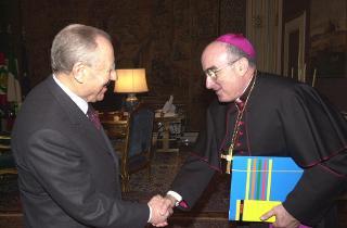 Incontro con S.E. Rev.ma Mons. Diego Coletti, nuovo Vescovo di Livorno, Palazzo del Quirinale