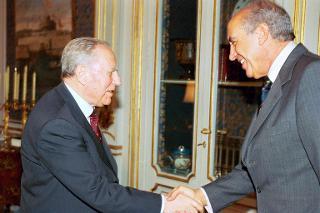Incontro con il Dott. Umberto di Capua, Presidente dell'Agenzia Sviluppo Italia, Palazzo del Quirinale