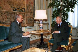Incontro con il Dott. Umberto di Capua, Presidente dell'Agenzia Sviluppo Italia, Palazzo del Quirinale